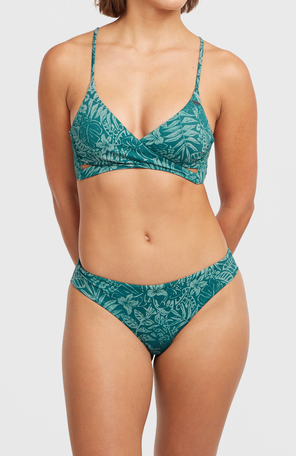 Maoi Bikini Bottoms Green Island Sky