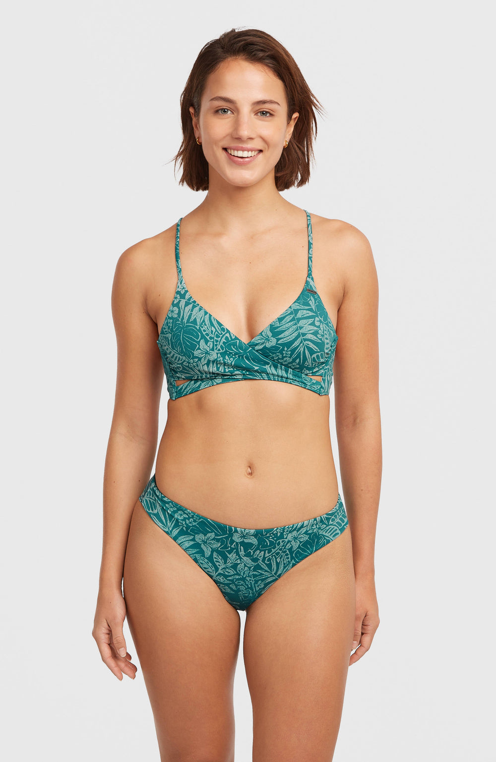 Maoi Bikini Bottoms Green Island Sky