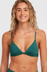 Seaside Tri Bikini Top Botanical Heat
