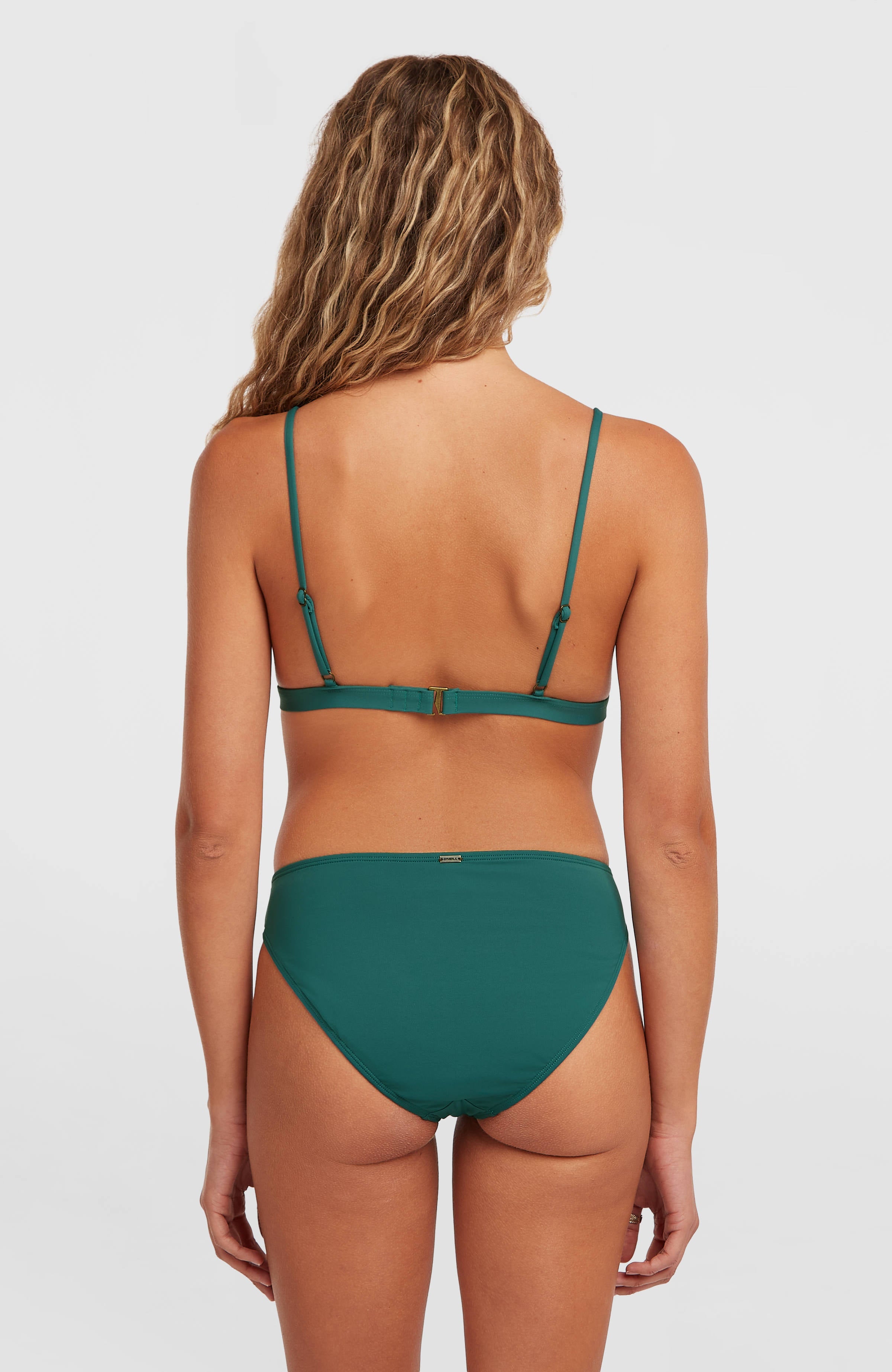 Seaside Tri Bikini Top Botanical Heat