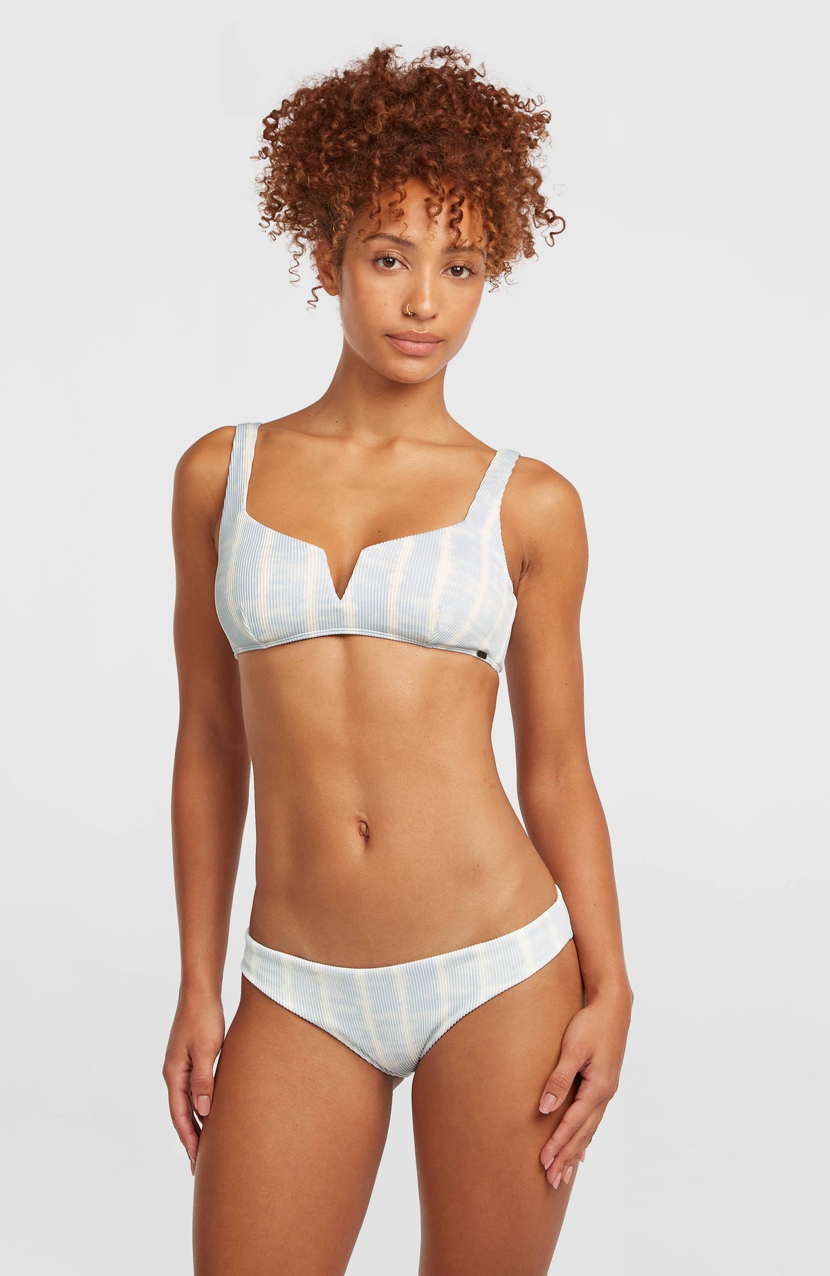Women Of The Wave Popoyo Matira Bikini Set Blue TDSwim