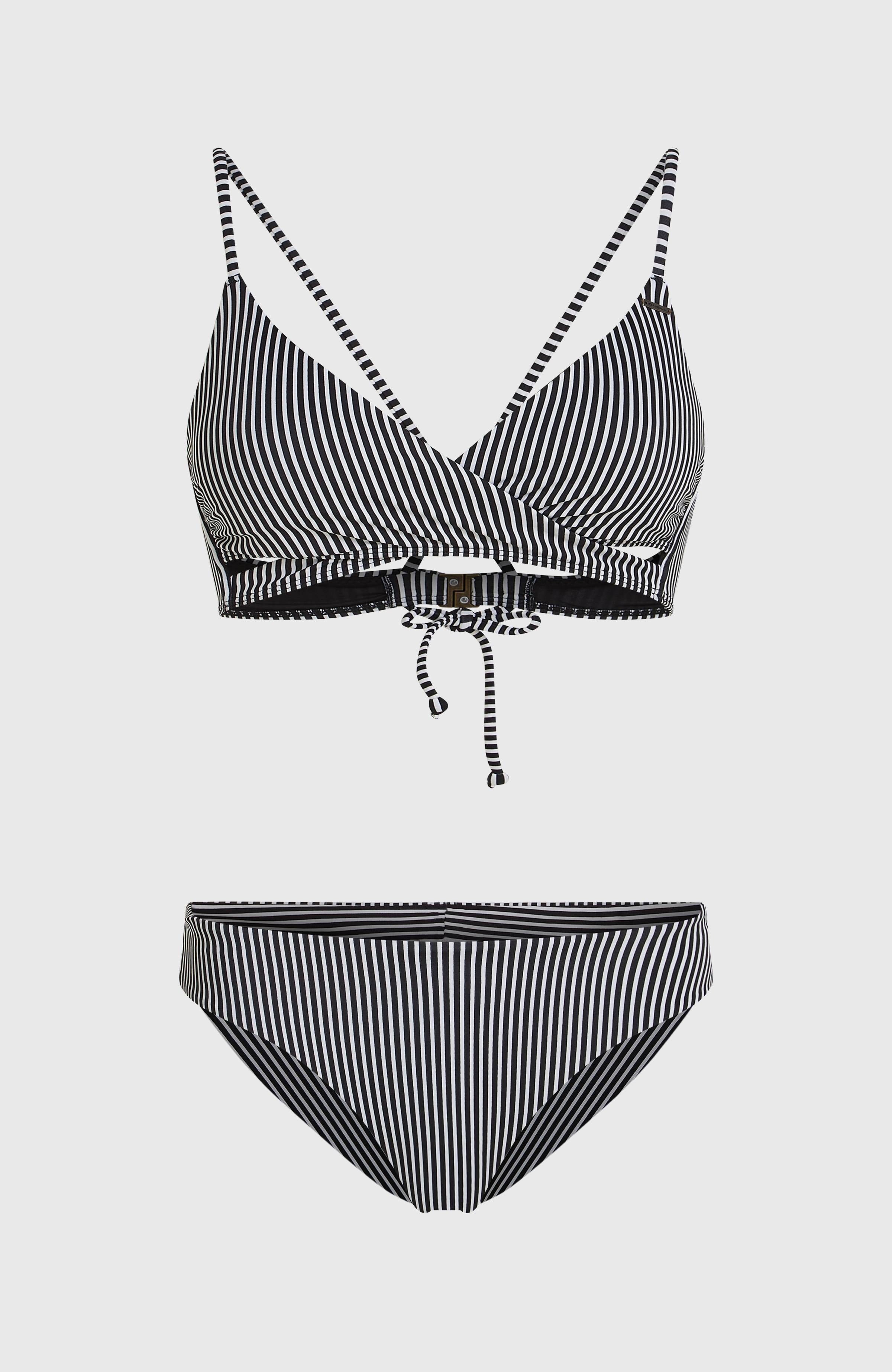 Essentials Baay Maoi Bikini Set Black Micro Stripe