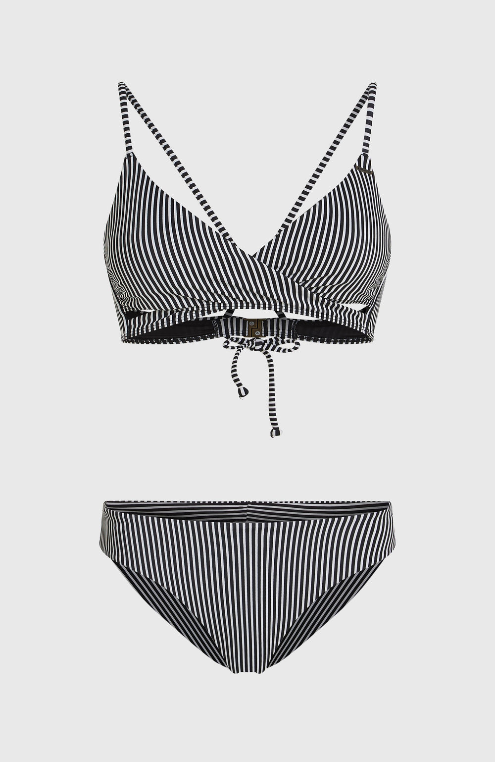 Essentials Baay Maoi Bikini Set Black Micro Stripe