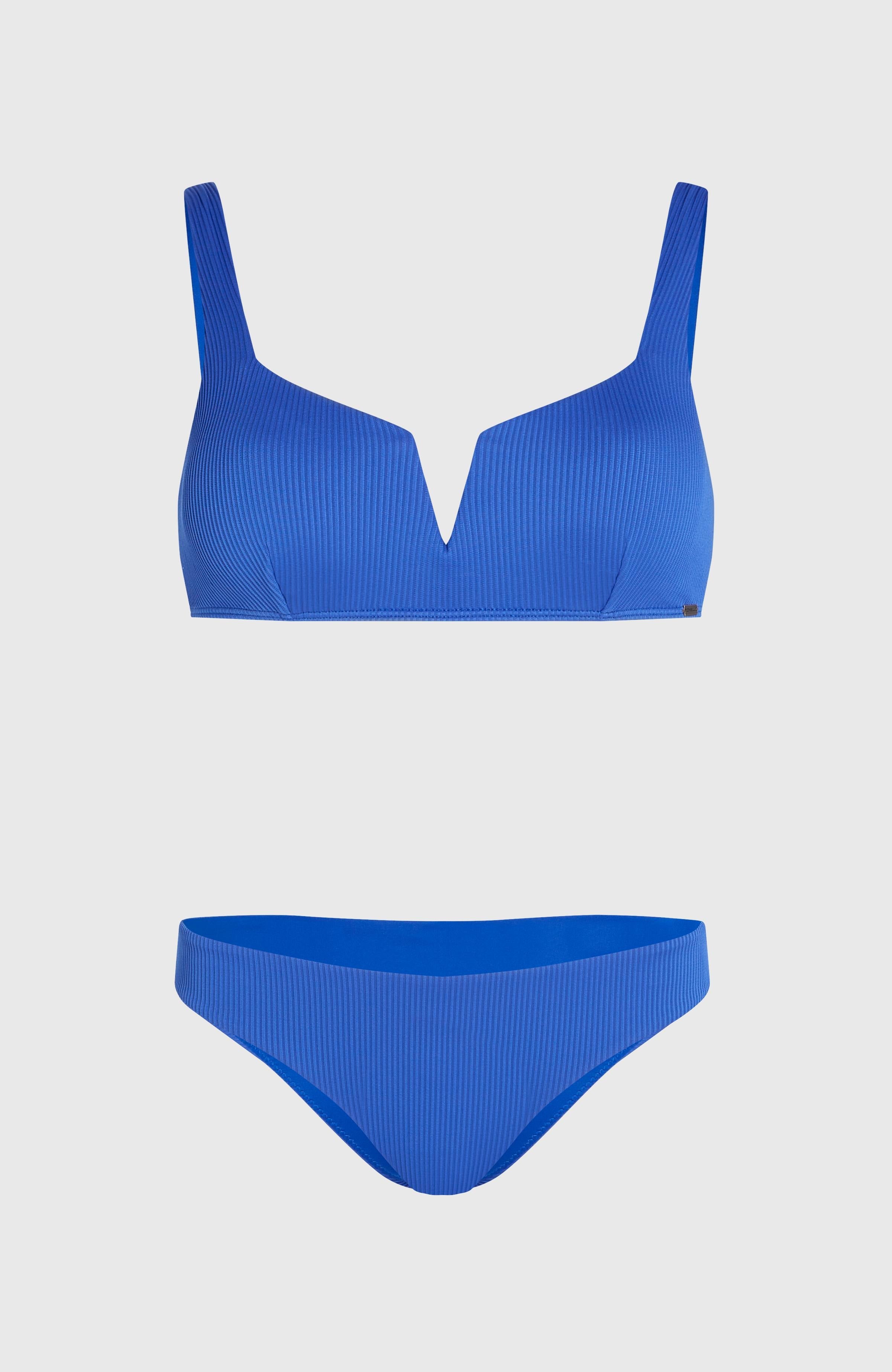 Women Of The Wave Popoyo Matira Bikini Set Active Blue