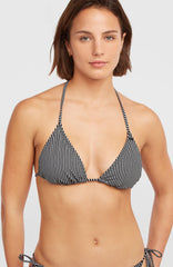 Essentials Capri - Bondey Bikini Set Black Micro Stripe