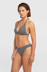 Essentials Marga Cruz Bikini Set Black Micro Stripe
