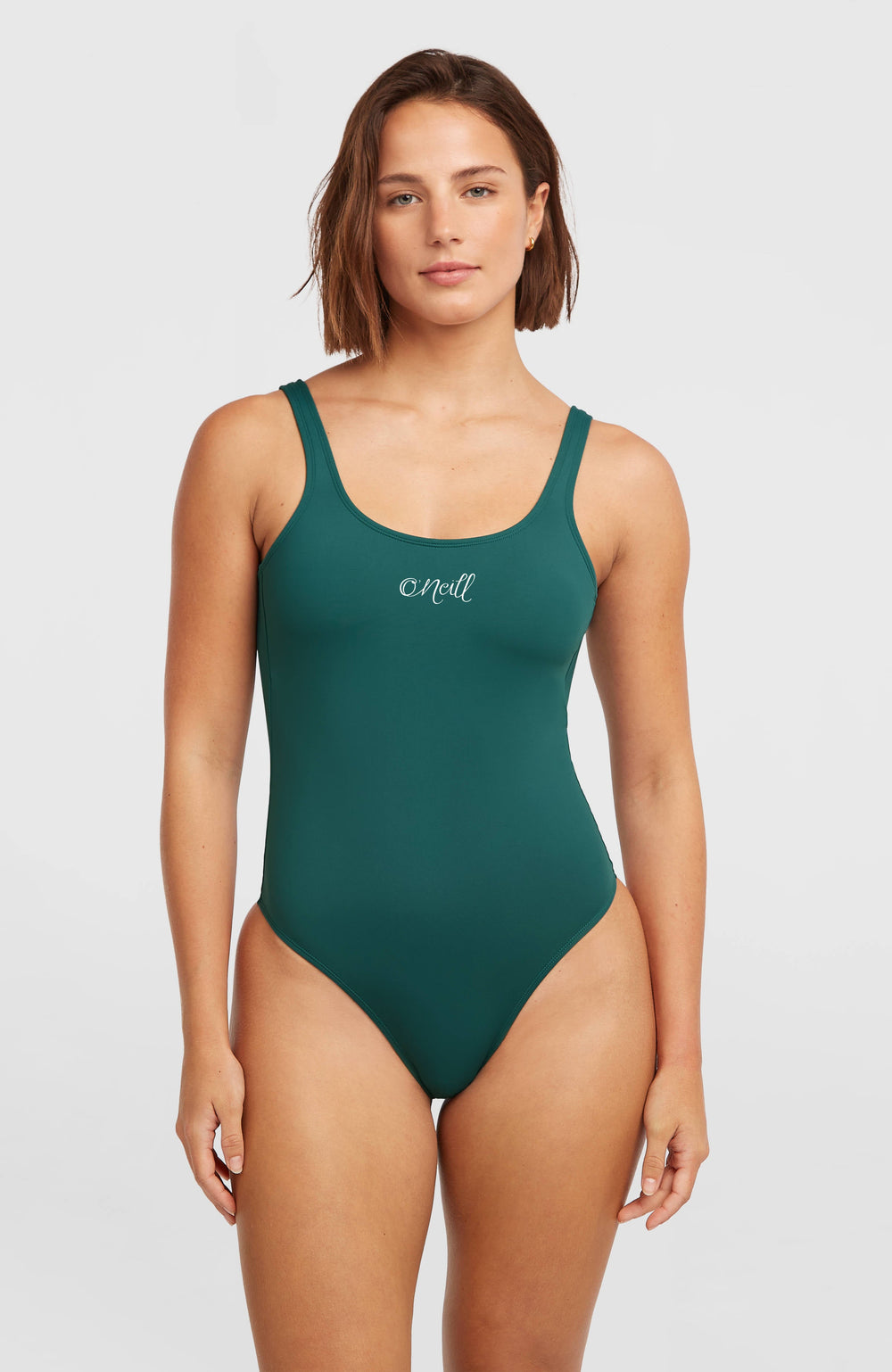 Essentials Script Swimsuit Botanical Heat