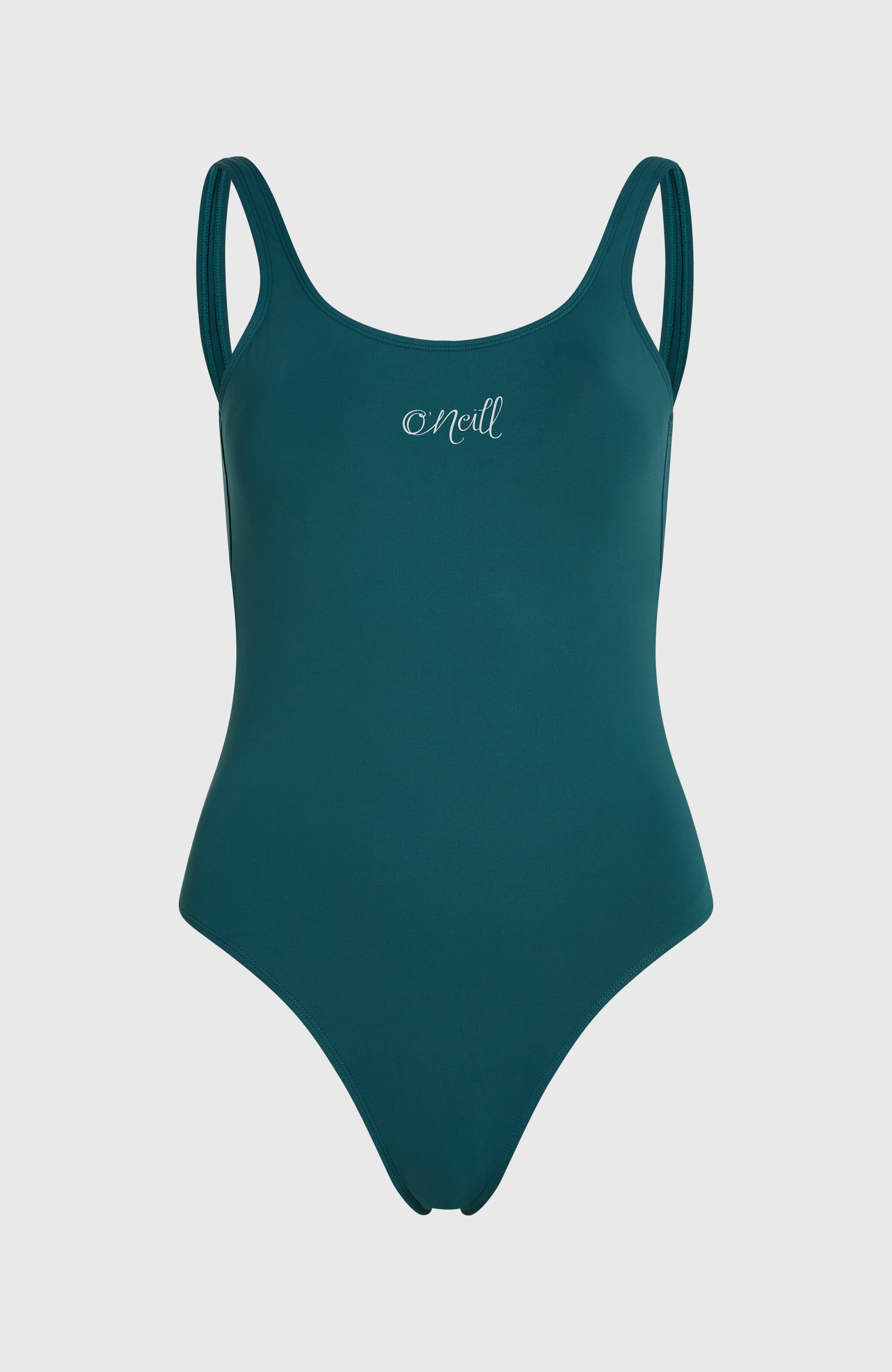 Essentials Script Swimsuit Botanical Heat