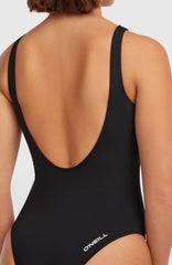 Essentials Script Swimsuit Black Out