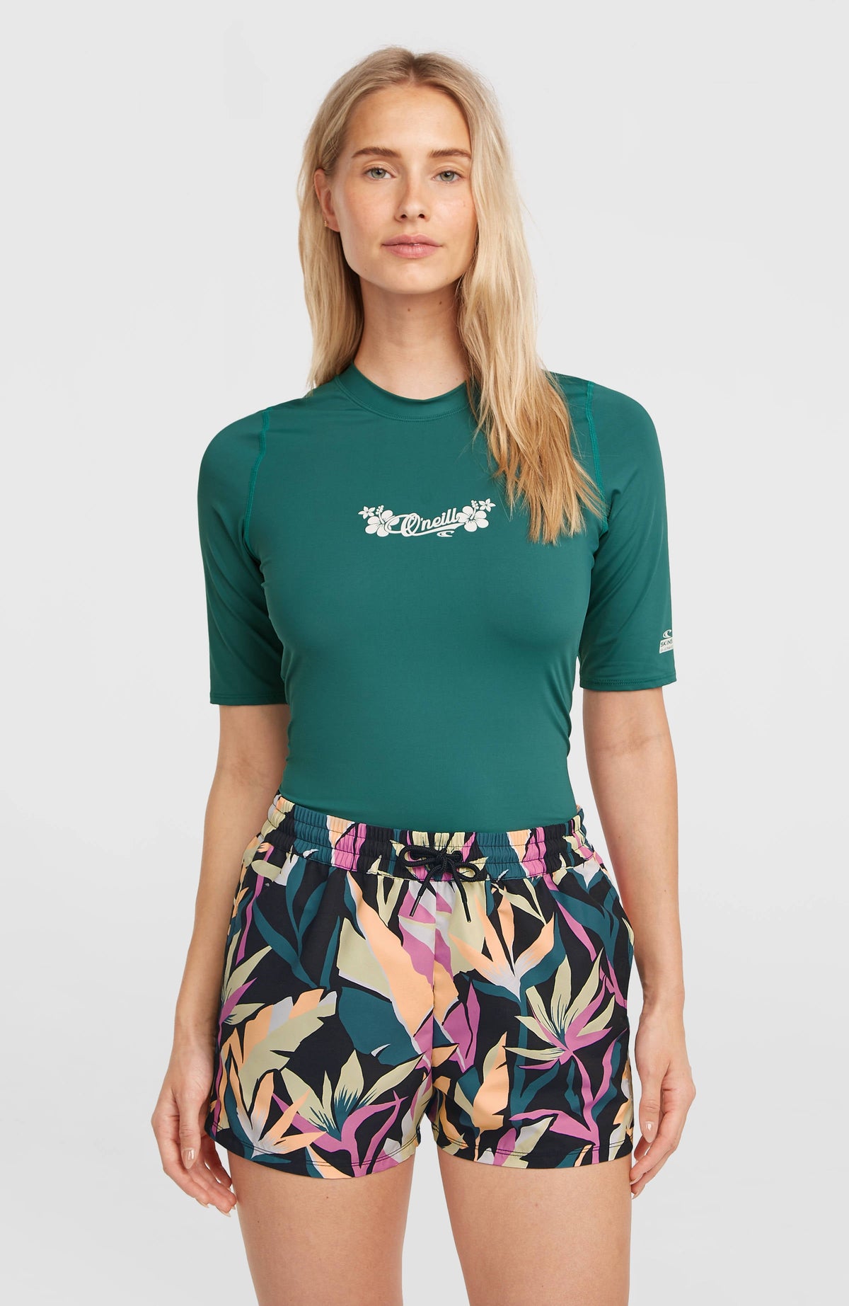 Essentials 12'' All-Over Print Swimshorts Black Wmns Tropicana