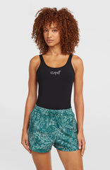 Essentials 12'' All-Over Print Swimshorts Green Island Sky