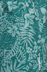 Essentials 12'' All-Over Print Swimshorts Green Island Sky