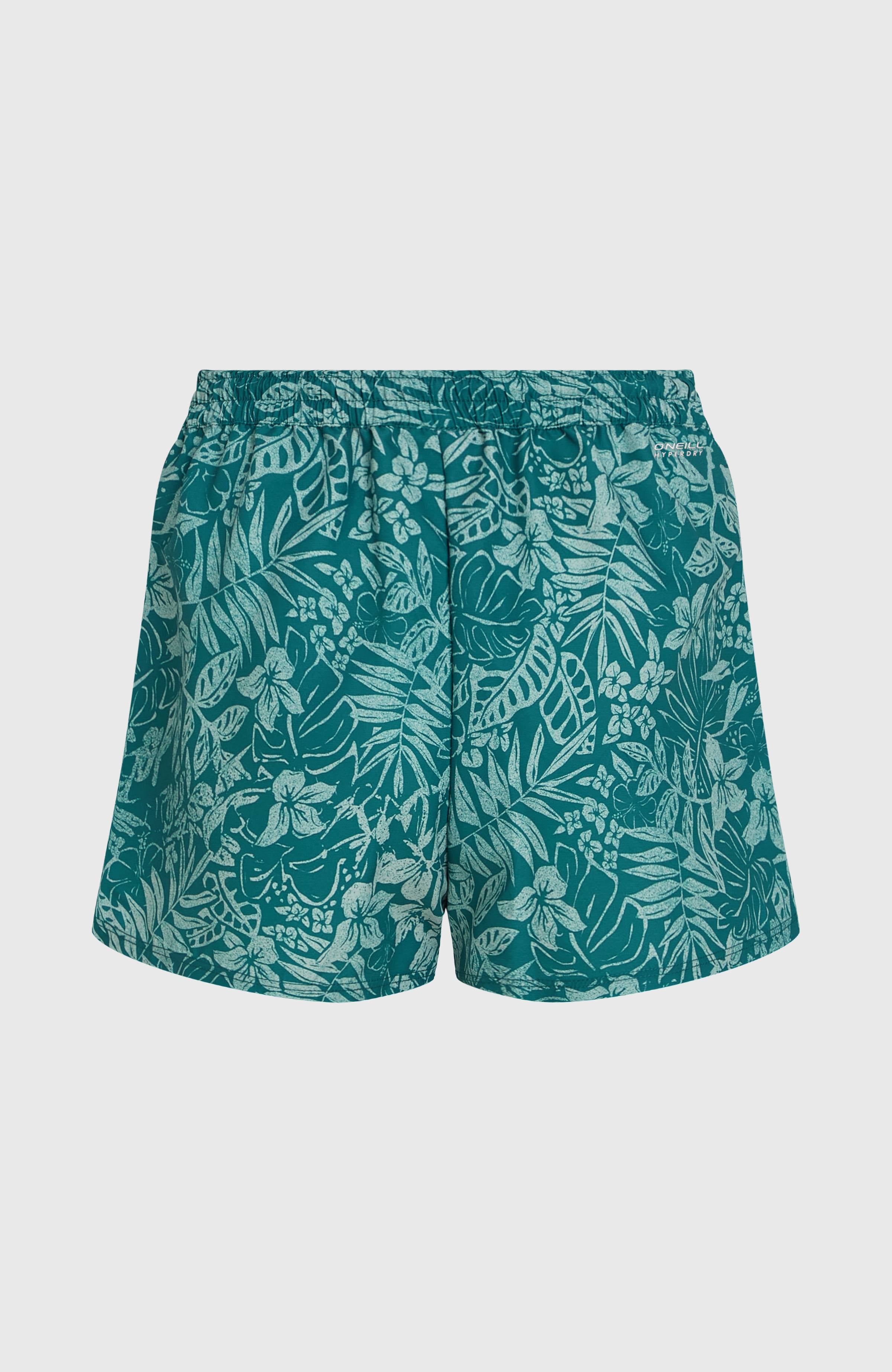 Essentials 12'' All-Over Print Swimshorts Green Island Sky