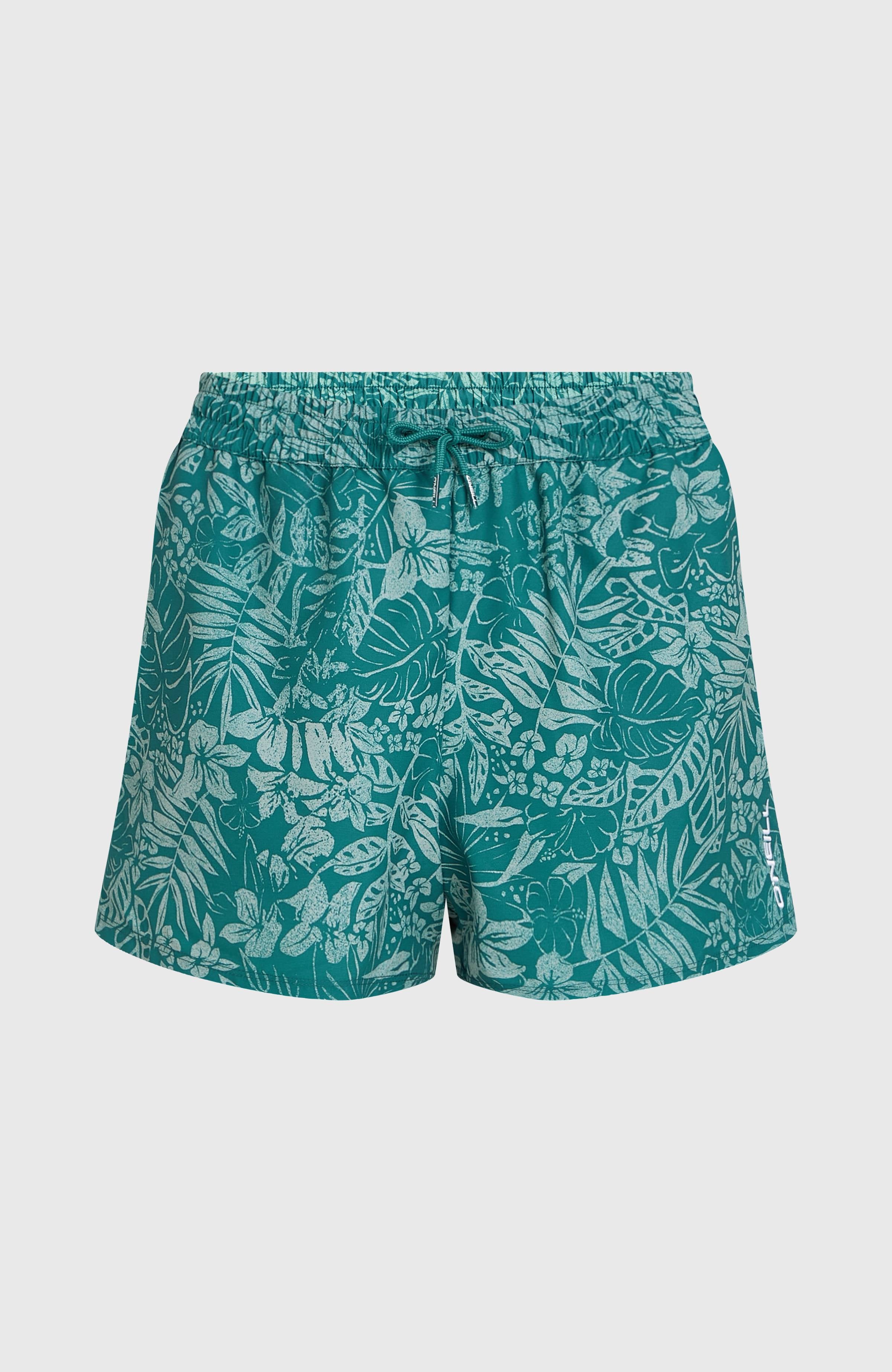 Essentials 12'' All-Over Print Swimshorts Green Island Sky