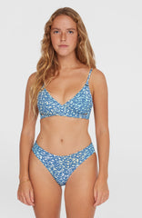 Baay Bikini Top Yellow Animal Blur