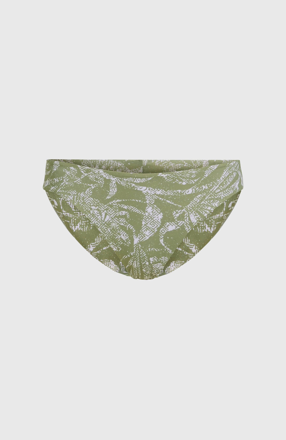 Maoi Bikini Bottoms Green Textured Jungle