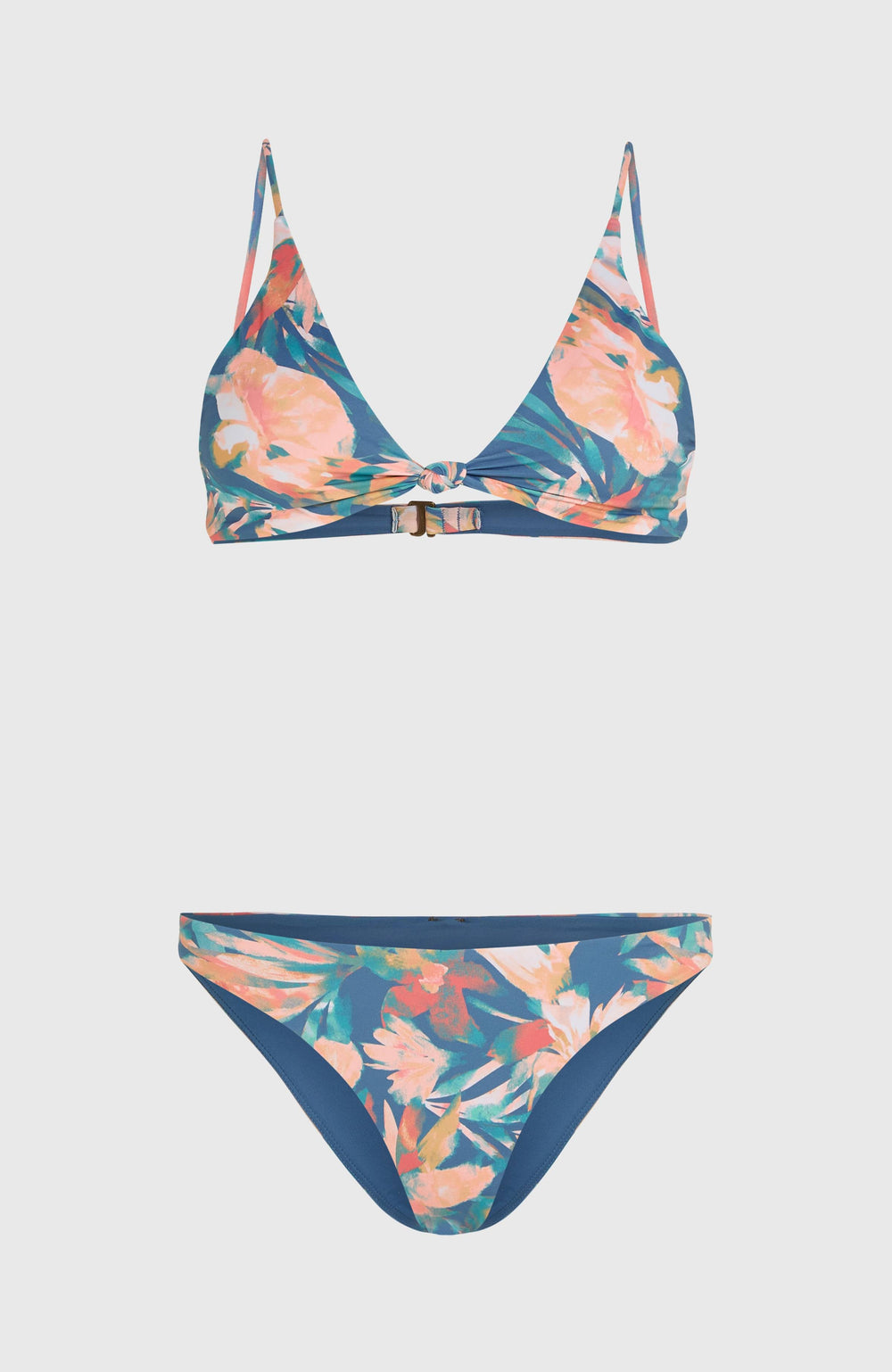 Pismo Flamenco Bikini Set Blue Painted Tropics