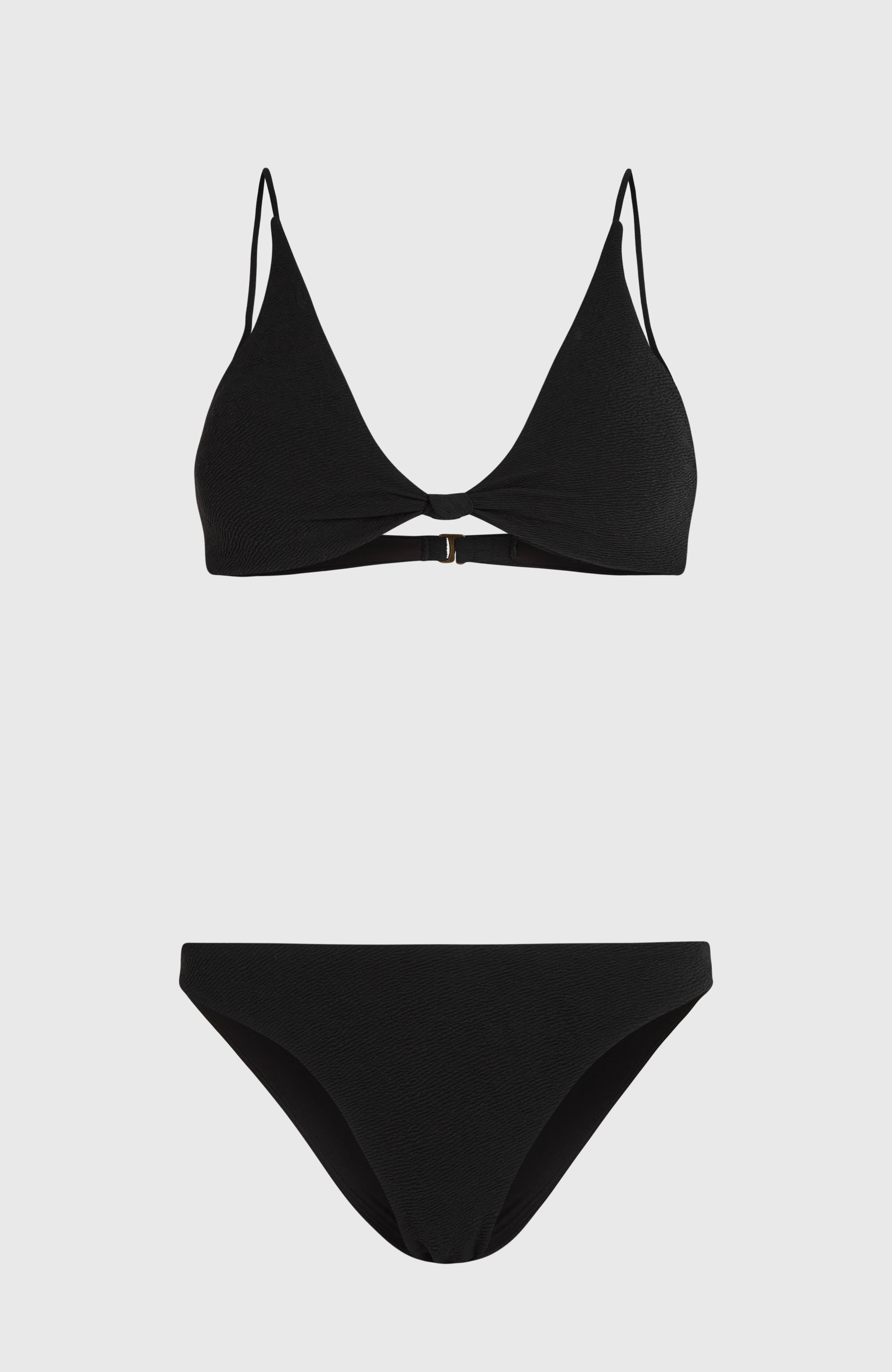 Pismo Flamenco Bikini Set Black Out