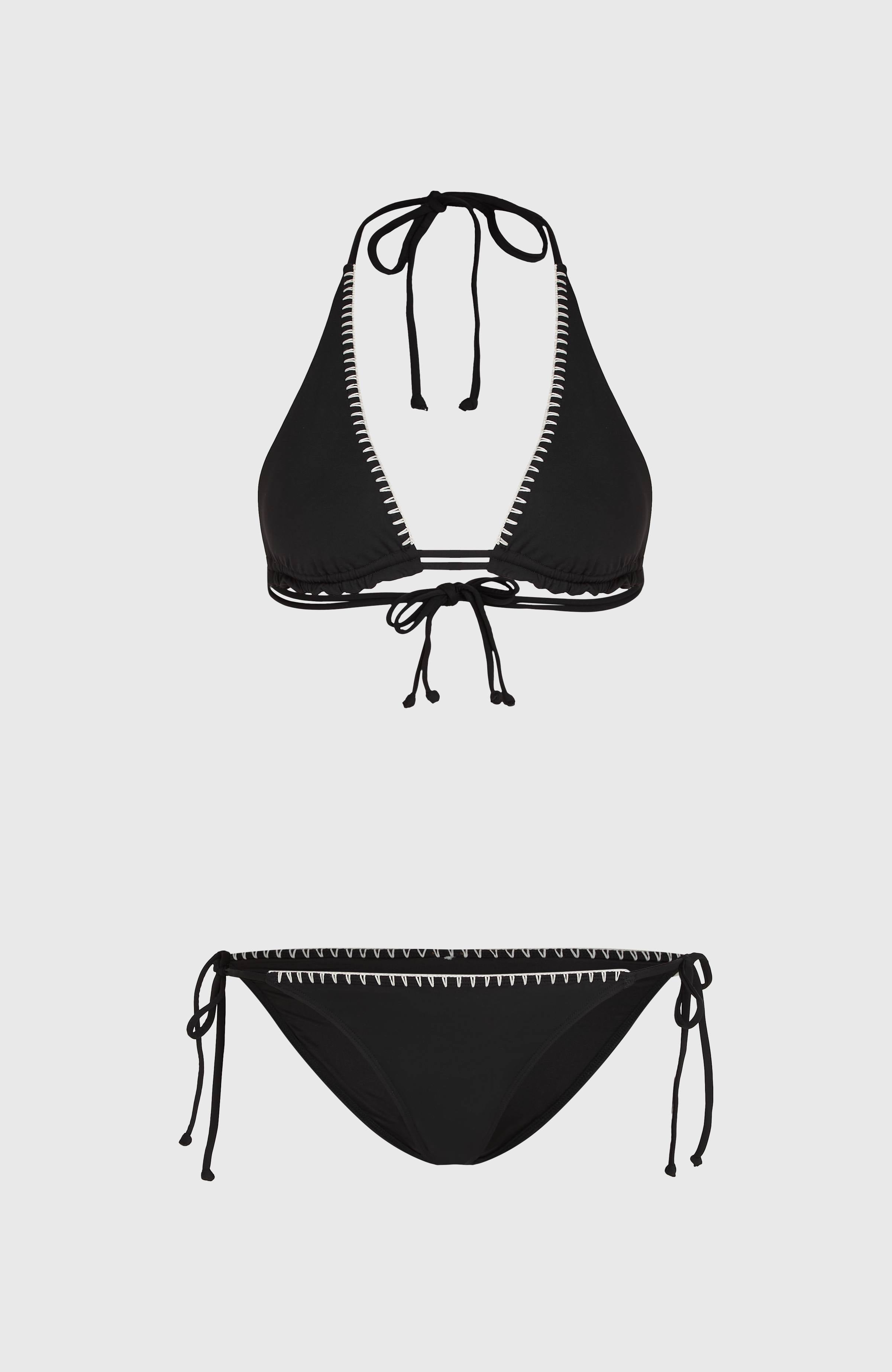 Mother Maracas Crochet Bikini Set Black Out