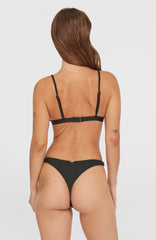 Seaside Tri Bikini Top Black Out