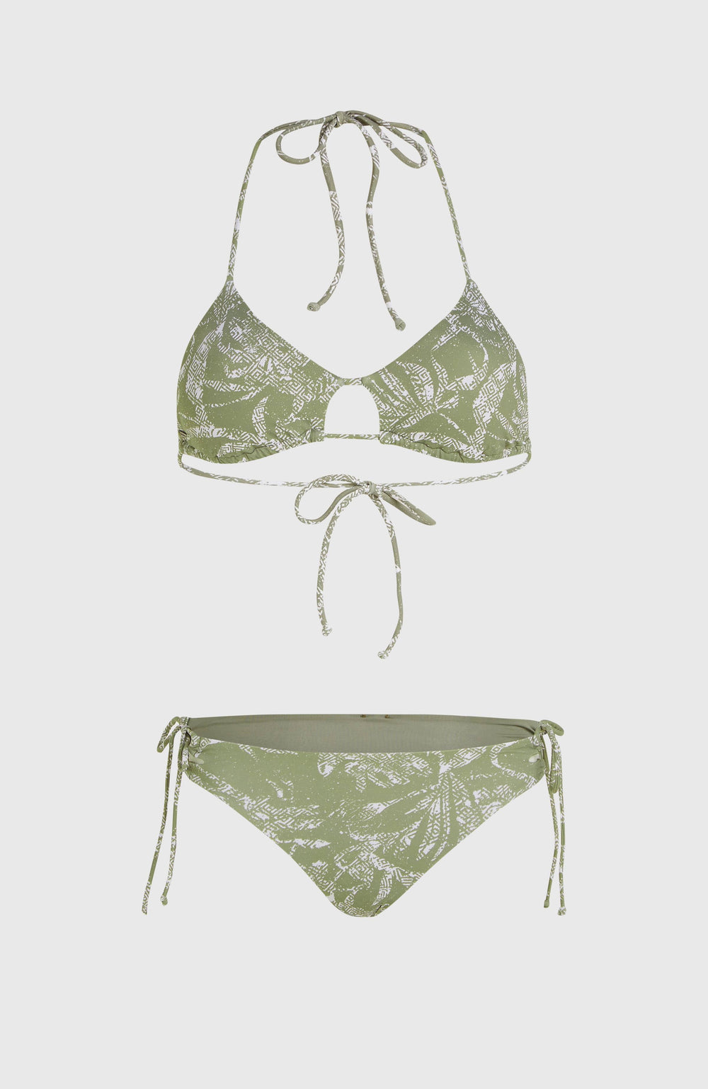 Madrid Jensen Bikini Set Green Textured Jungle
