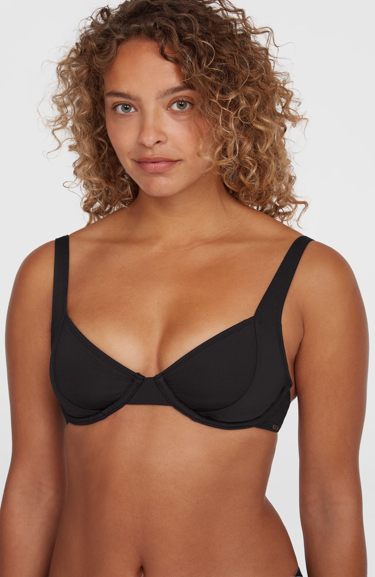 Elsie Underwire Bikini Top Black Out