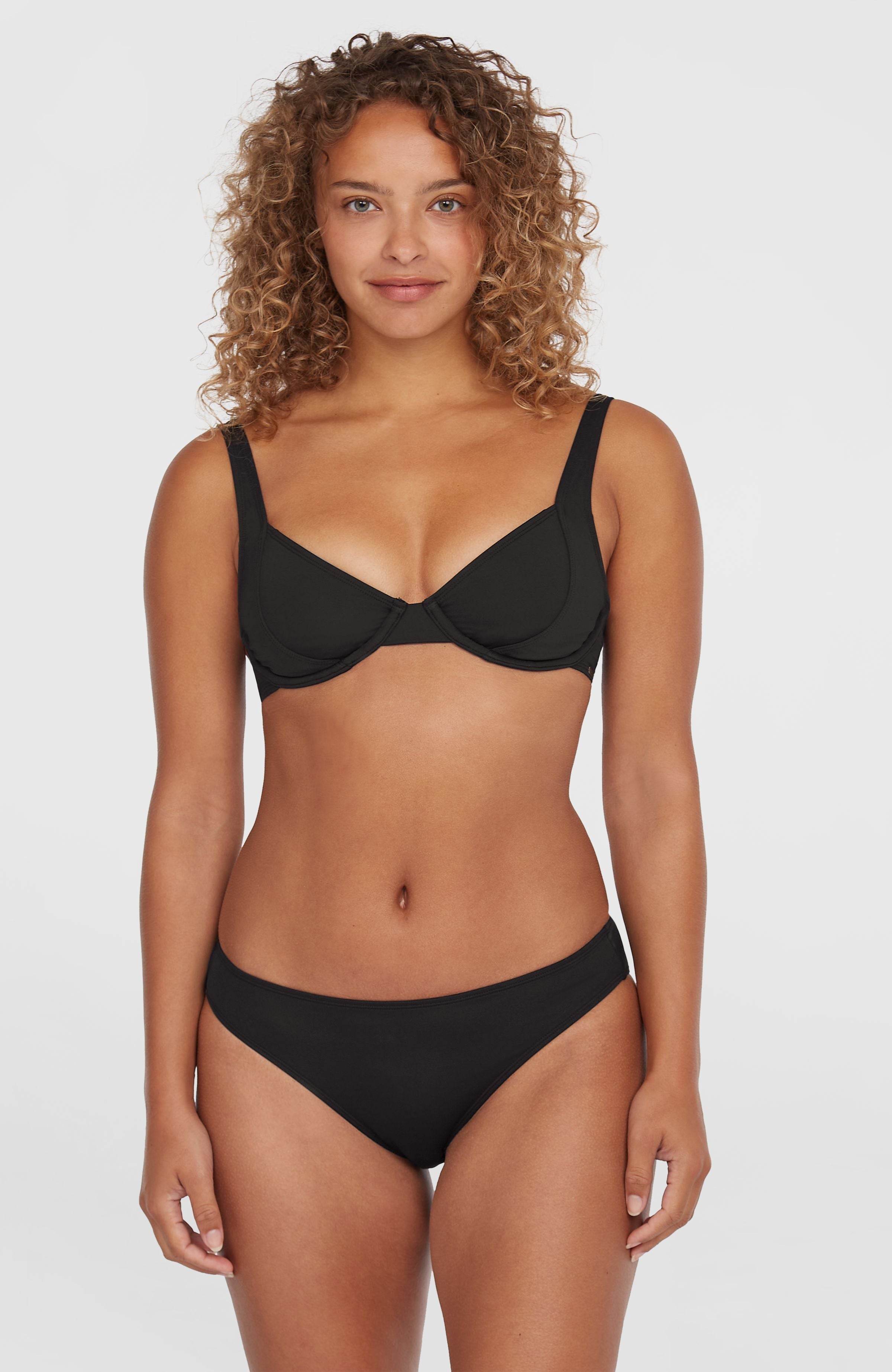 Elsie Underwire Bikini Top Black Out