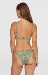 Pismo Flamenco Bikini Set Green Textured Jungle