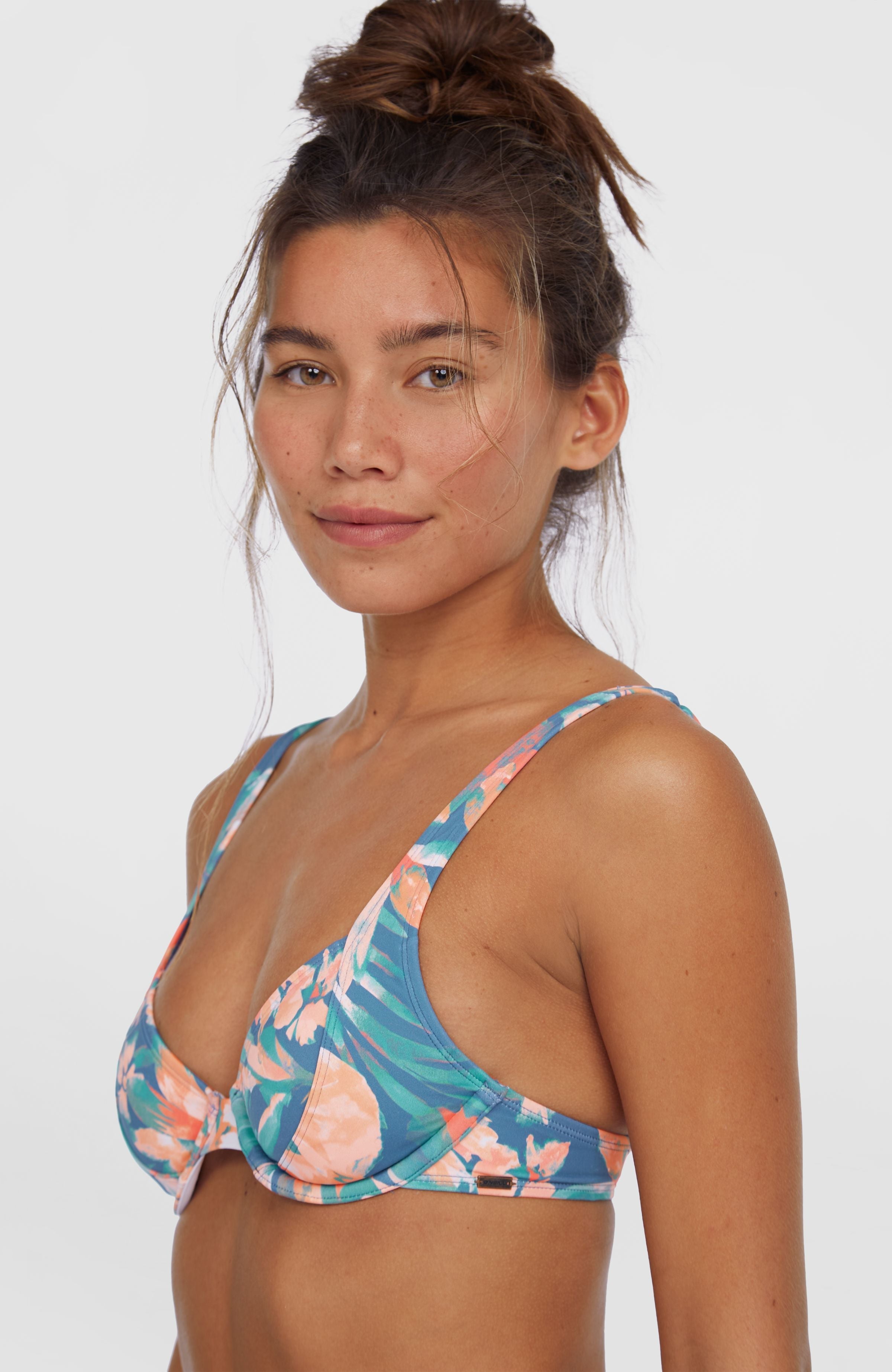 Saltwater Elsie Rita Bikini Set Blue Painted Tropics