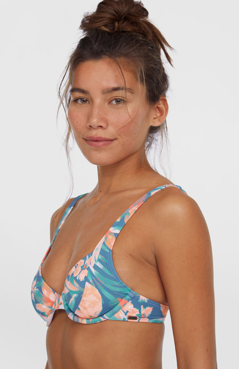 Saltwater Elsie Rita Bikini Set Blue Painted Tropics