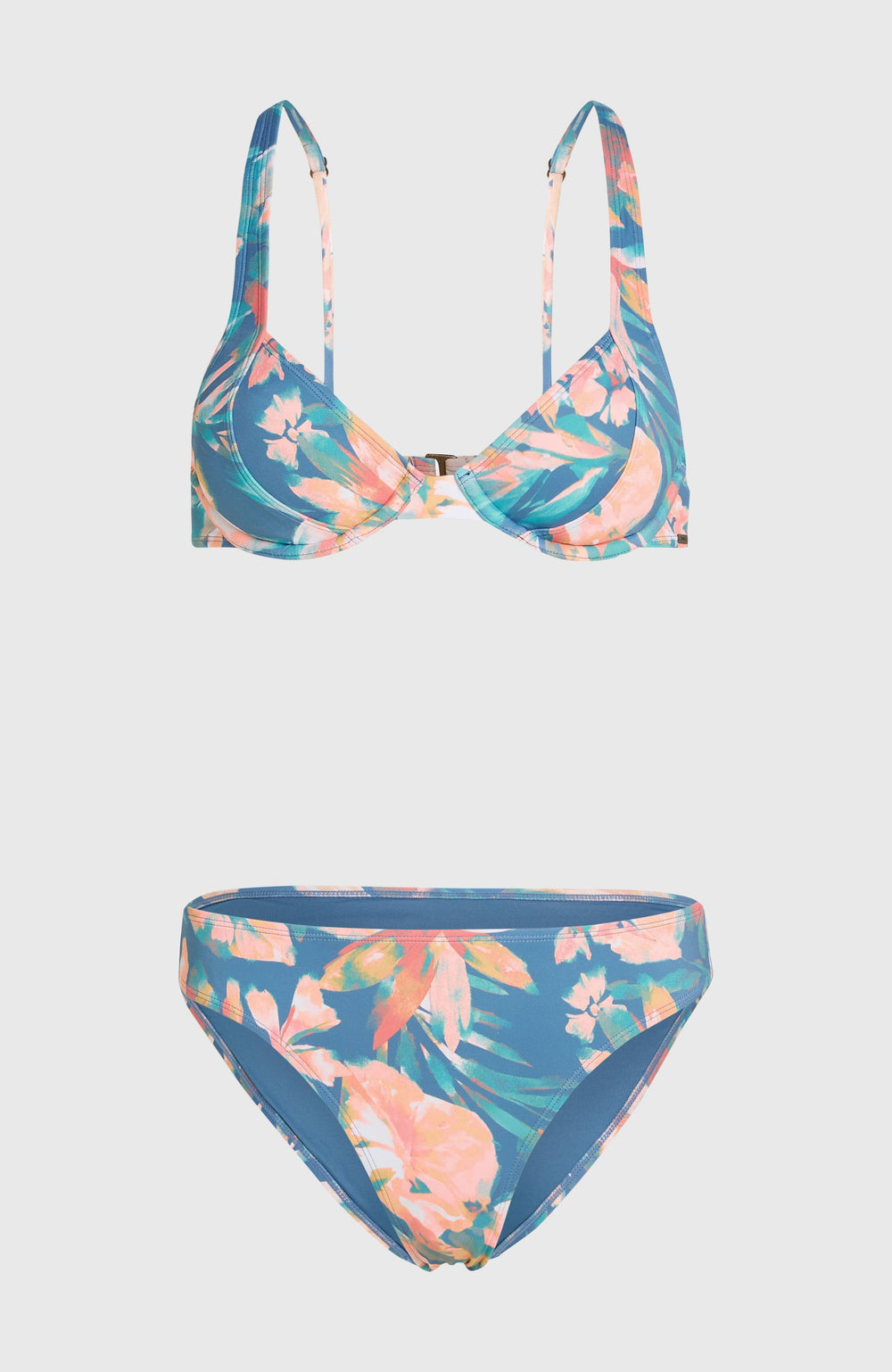 Saltwater Elsie Rita Bikini Set Blue Painted Tropics