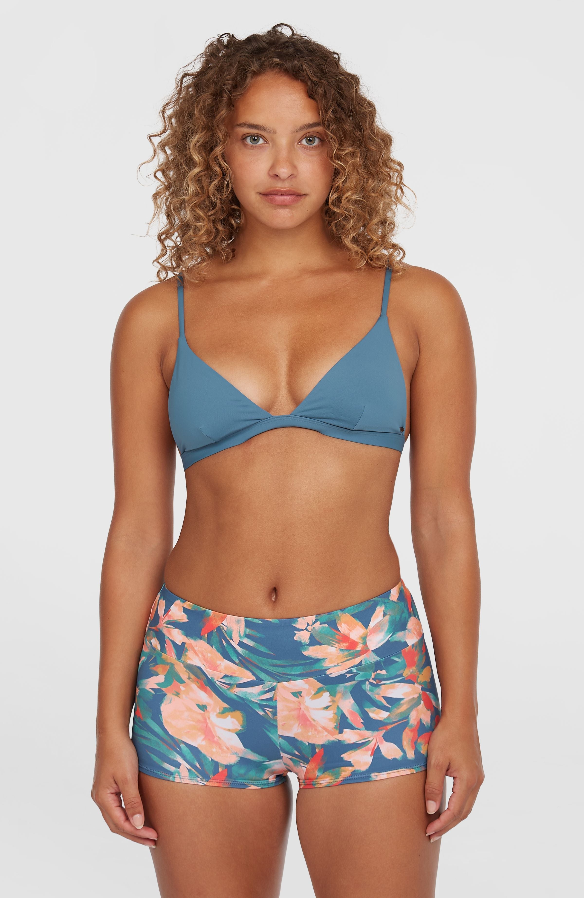 Grenada Bikini Bottoms Blue Painted Tropics
