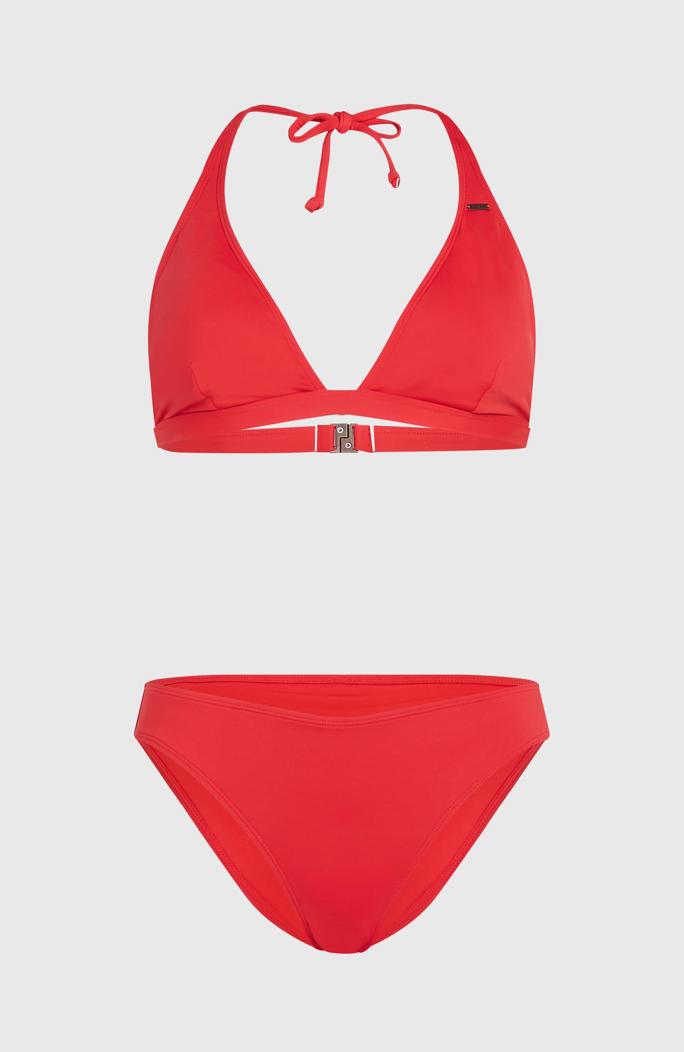 Essentials Maria Cruz Bikini Set Red Coat