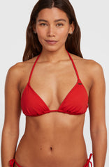 Essentials Capri Bondey Bikini Set Red Coat