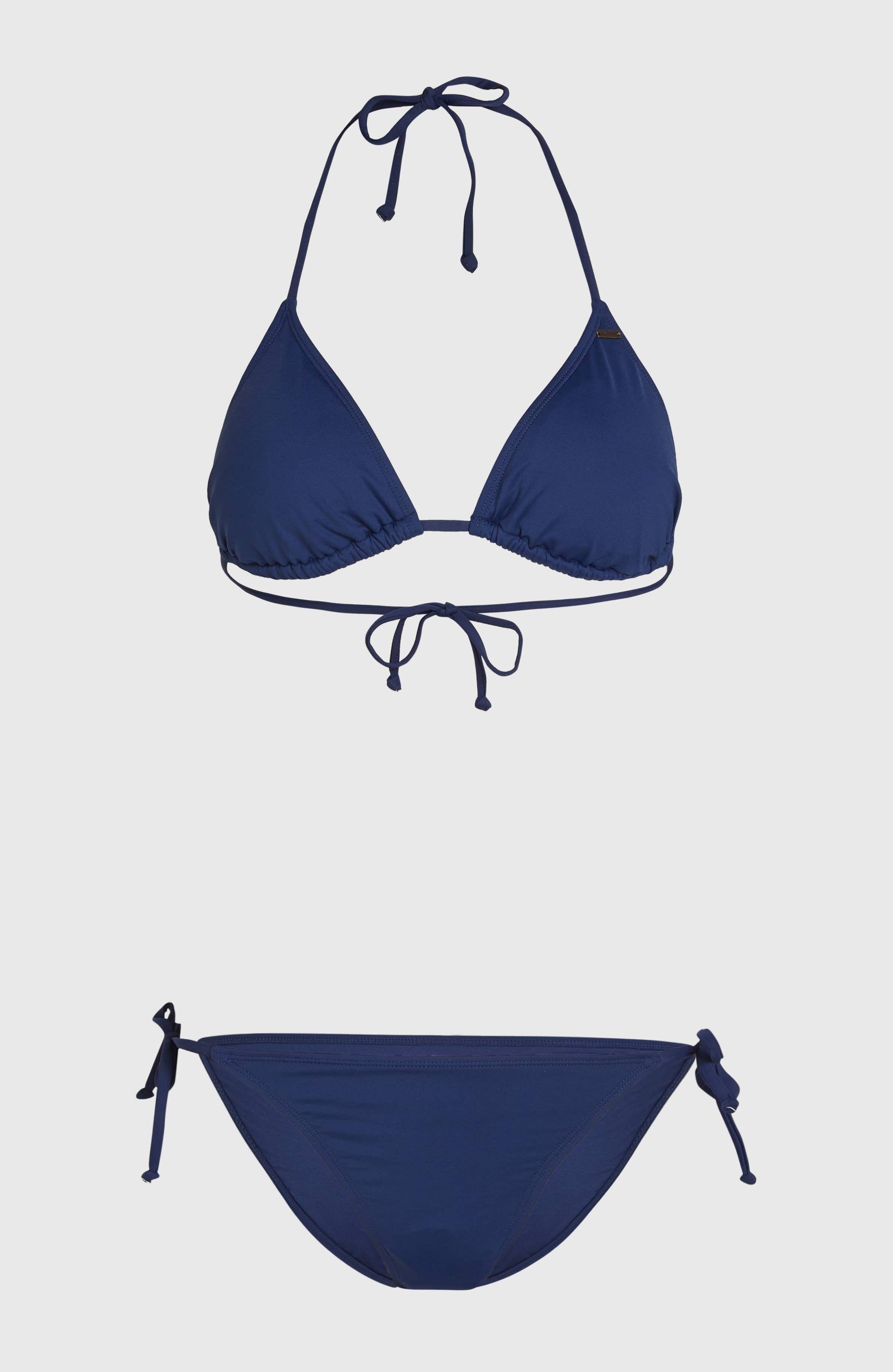 Essentials Capri Bondey Bikini Set Blueberry