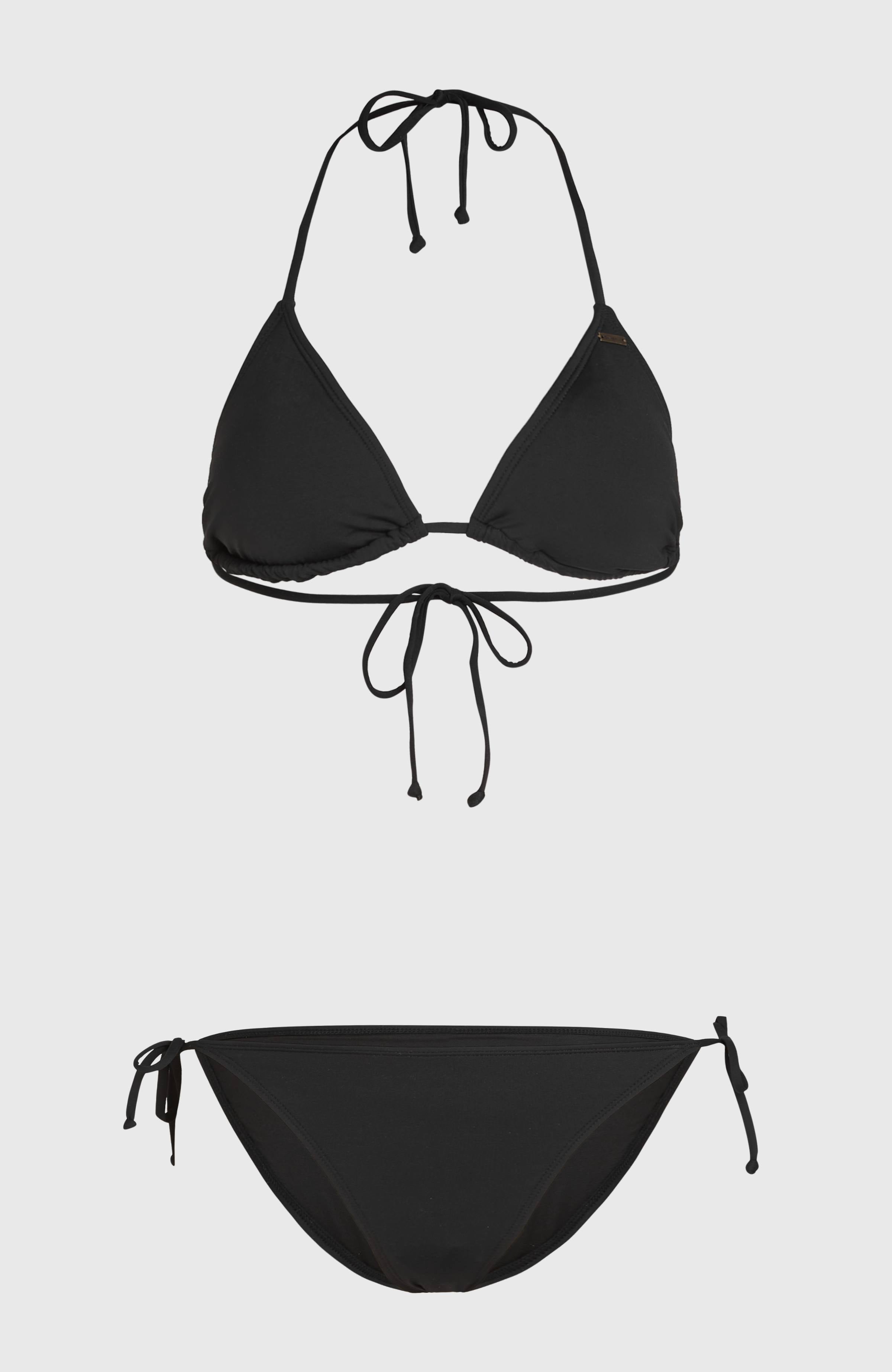 Essentials Capri Bondey Bikini Set Black Out