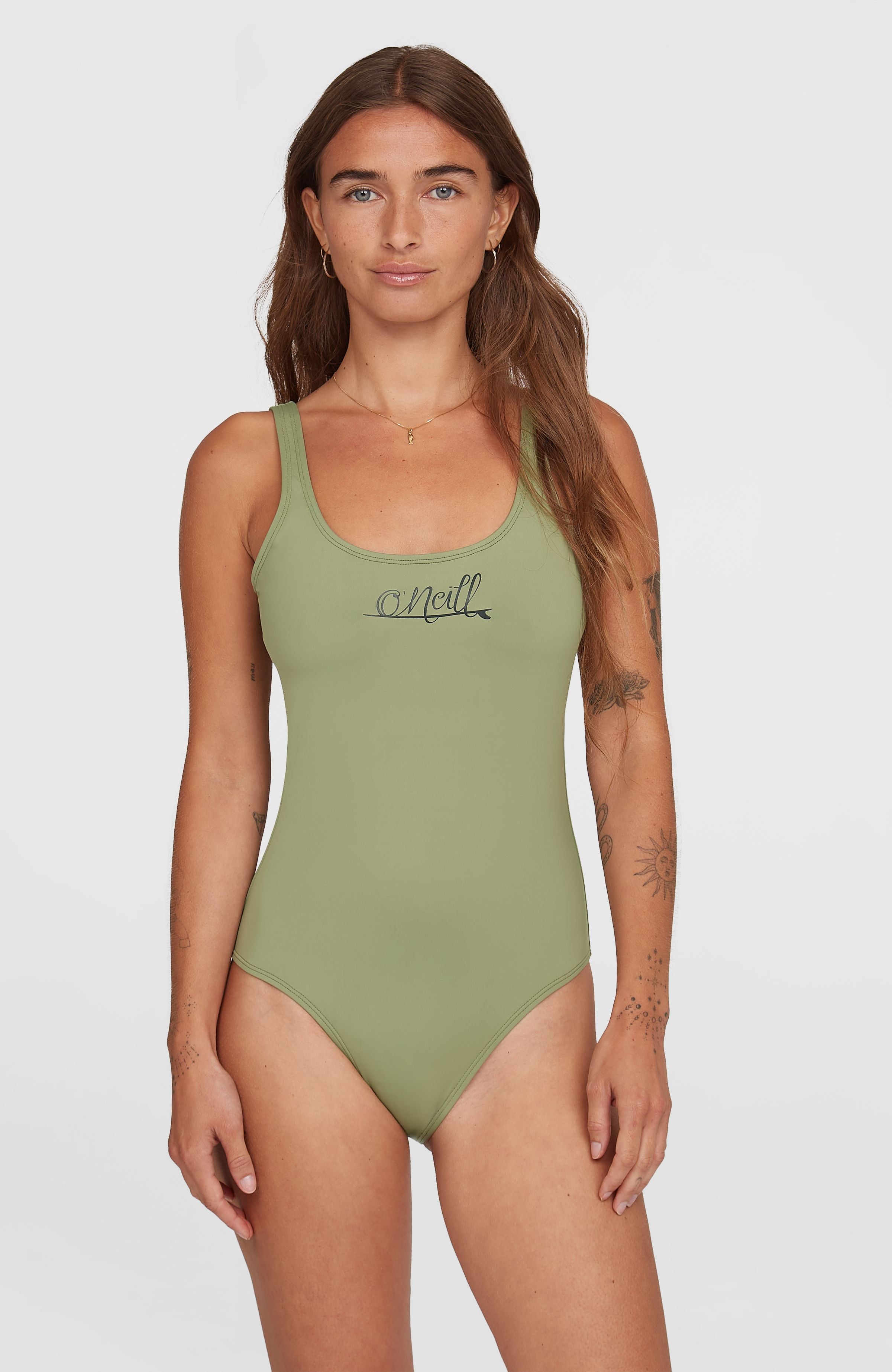 Essentials Script Swimsuit Avery Fern