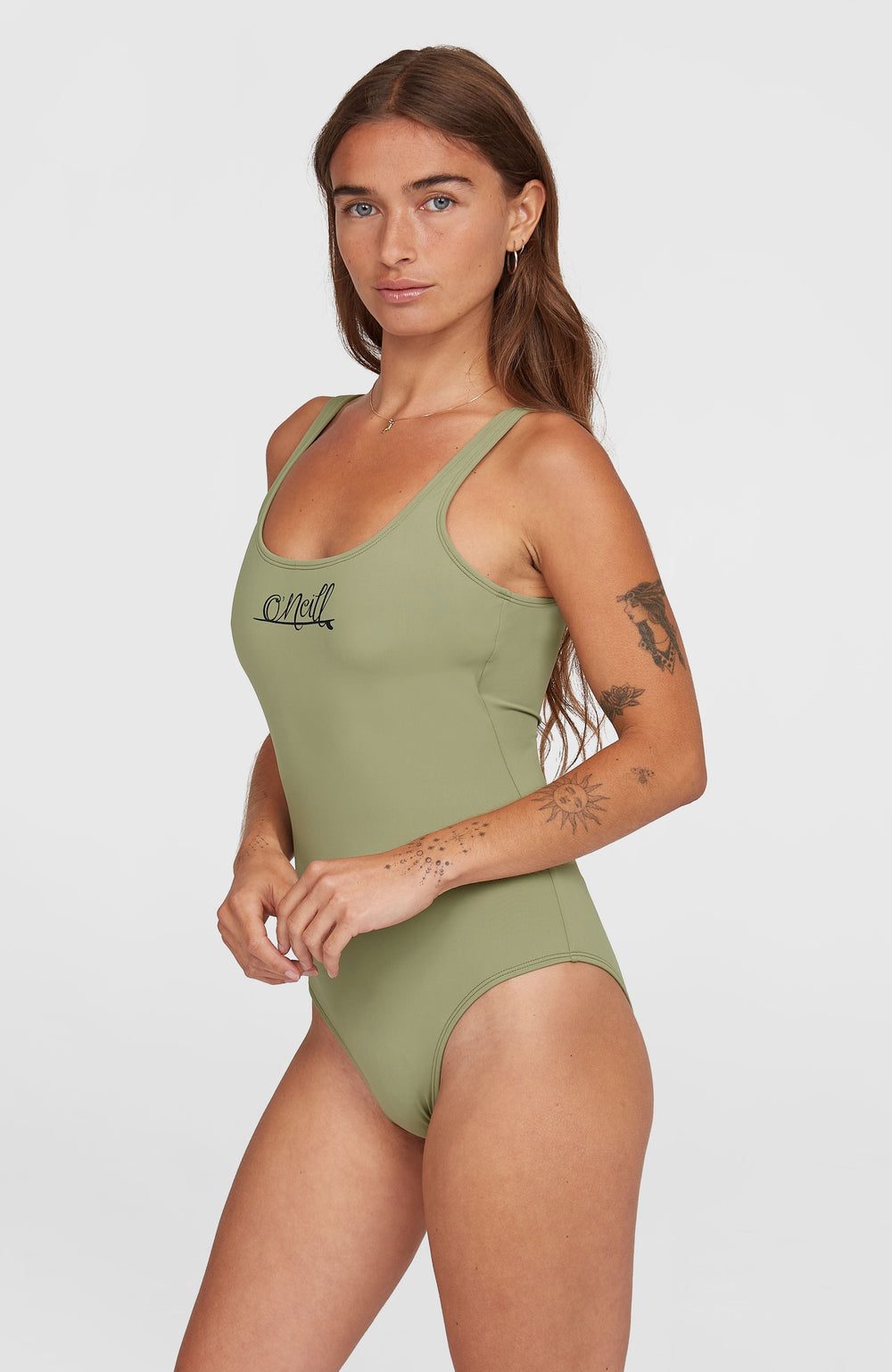 Essentials Script Swimsuit Avery Fern