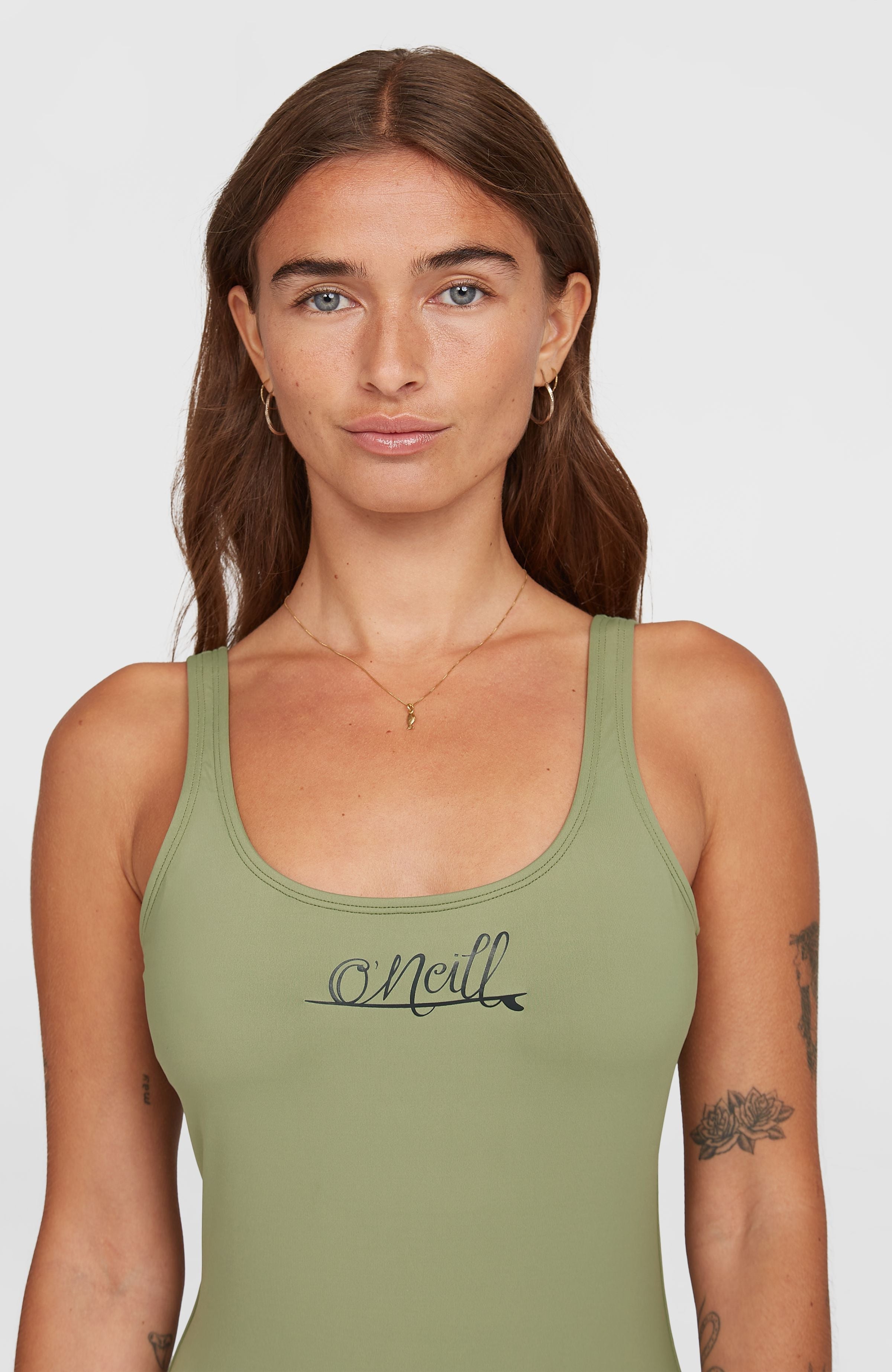 Essentials Script Swimsuit Avery Fern