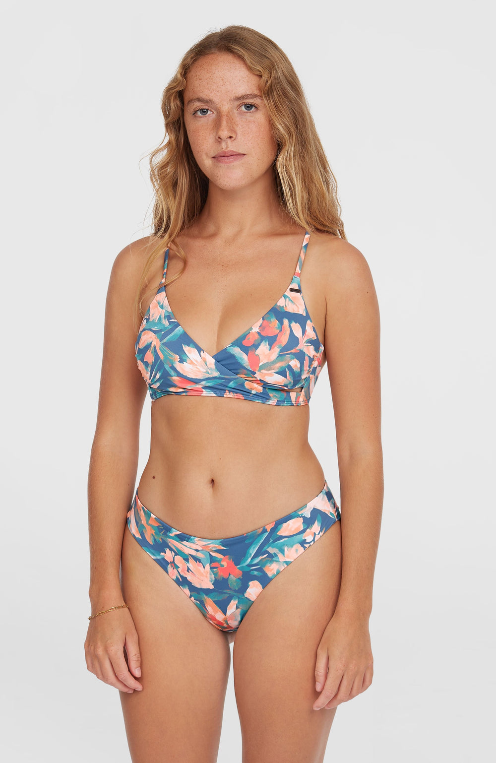 Essentials Baay Maoi Bikini Set Blue Painted Tropics