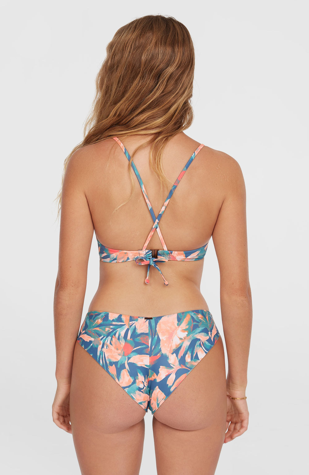 Essentials Baay Maoi Bikini Set Blue Painted Tropics