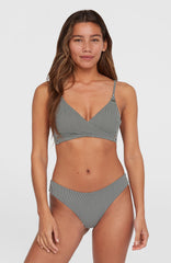 Essentials Baay Maoi Bikini Set Black Simple Stripe
