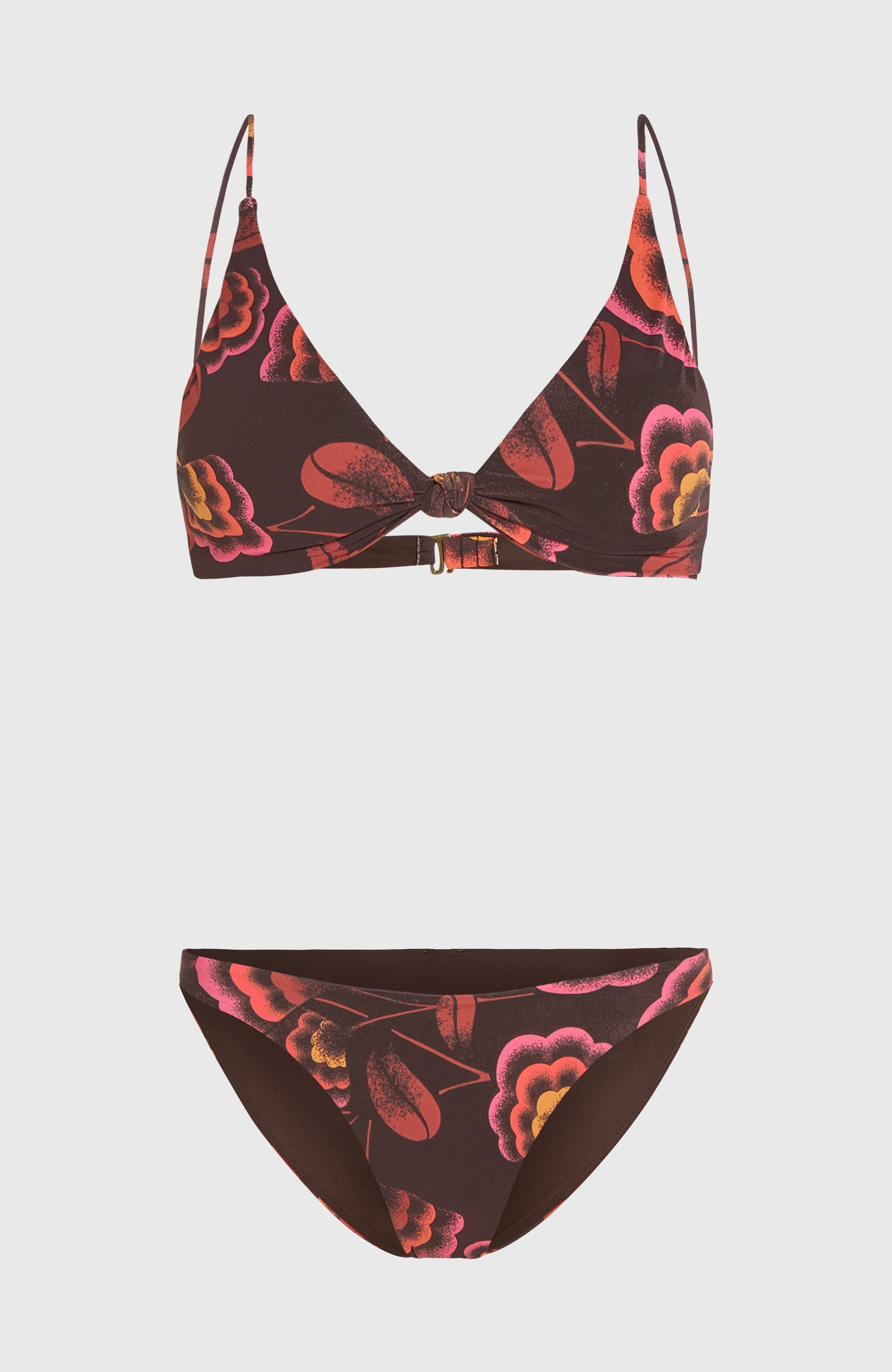 O'Riginals Pismo Flamenco Bikini Set Brown Originals Flower