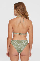 Essentials Marga Cruz Bikini Set Green Textured Jungle