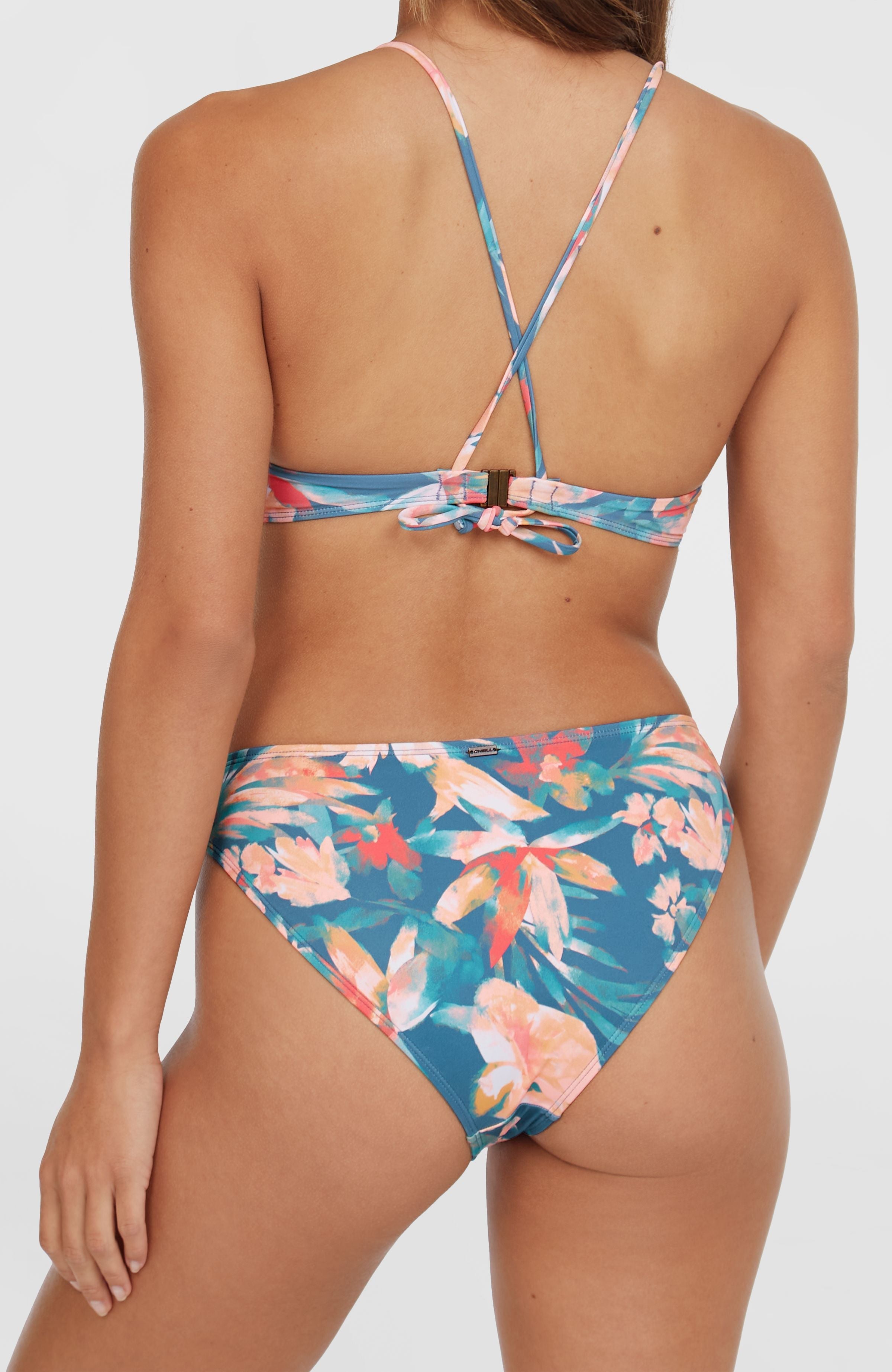 Rita Bikini Bottoms Blue Painted Tropics