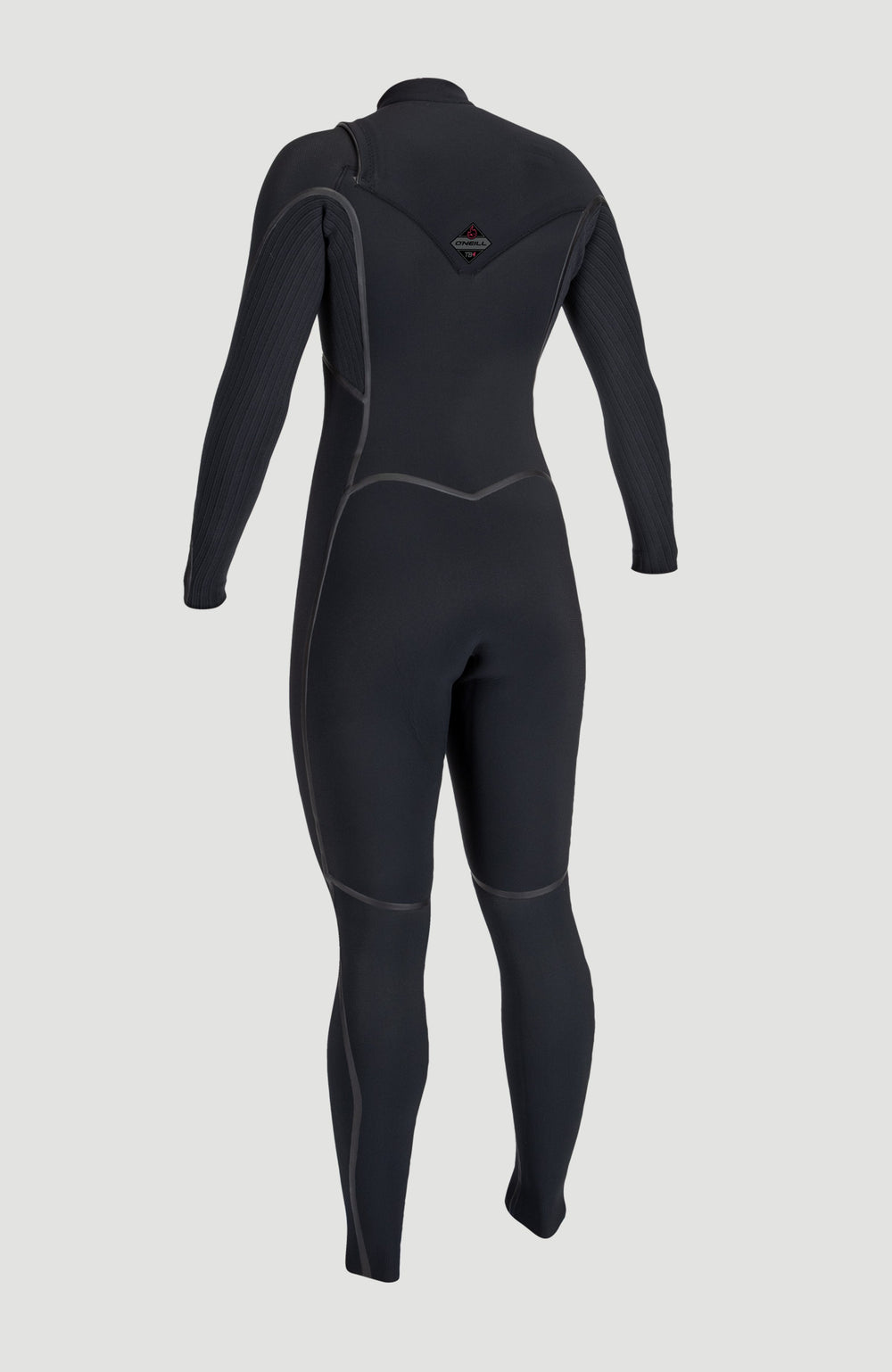 Hyperfreak Fire 4/3mm+ Chest Zip Full Wetsuit BLACK/BLACK