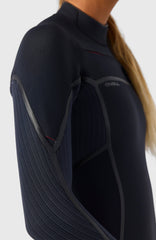 Hyperfreak Fire 4/3mm+ Chest Zip Full Wetsuit BLACK/BLACK