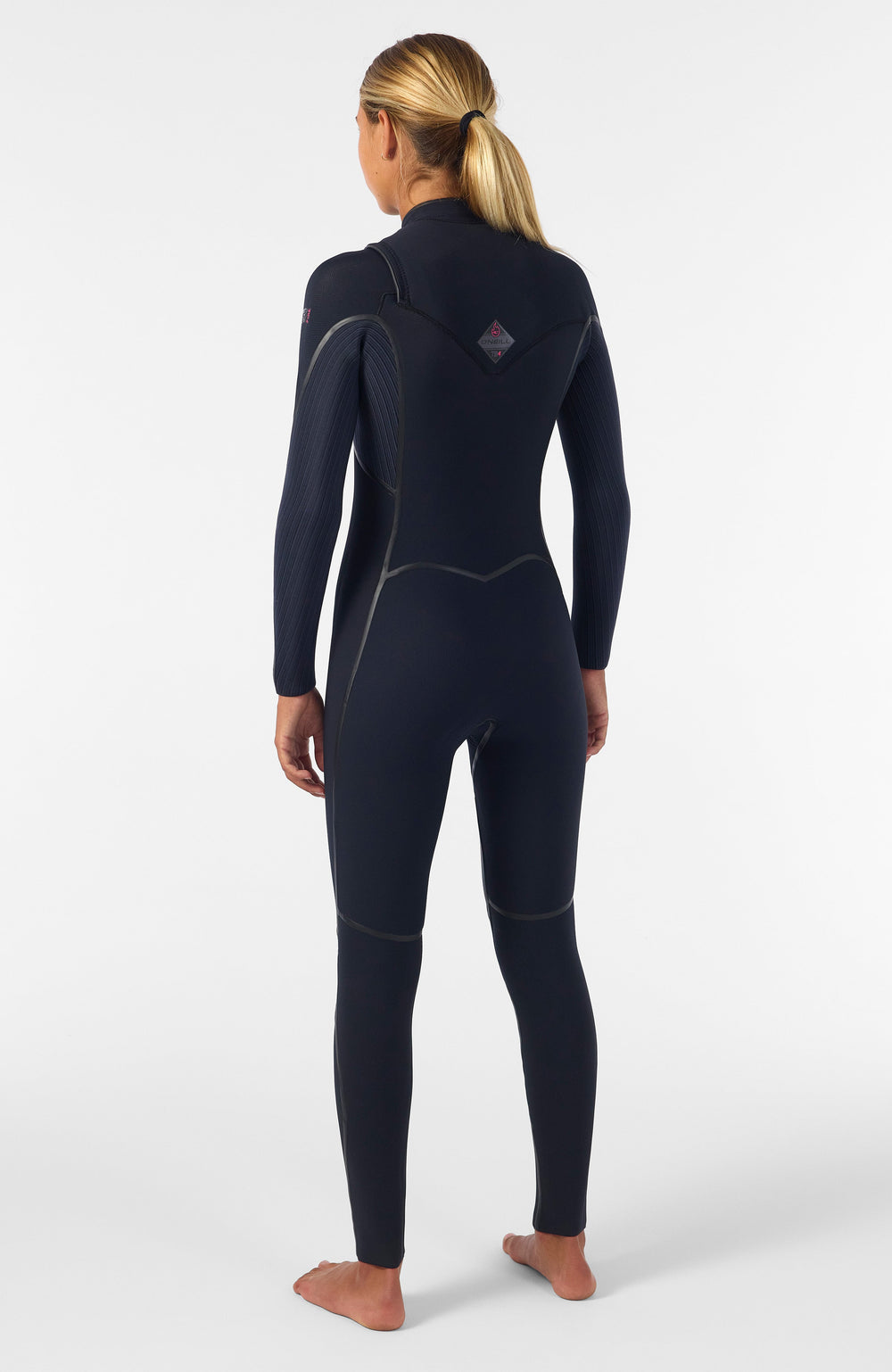 Hyperfreak Fire 4/3mm+ Chest Zip Full Wetsuit BLACK/BLACK