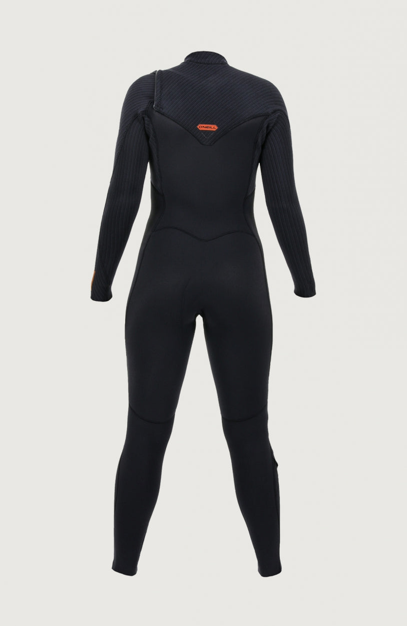 O'Neill Hyperfreak 3/2mm Chest Zip Full Wetsuit Women – O'Neill BLACK/BLACK