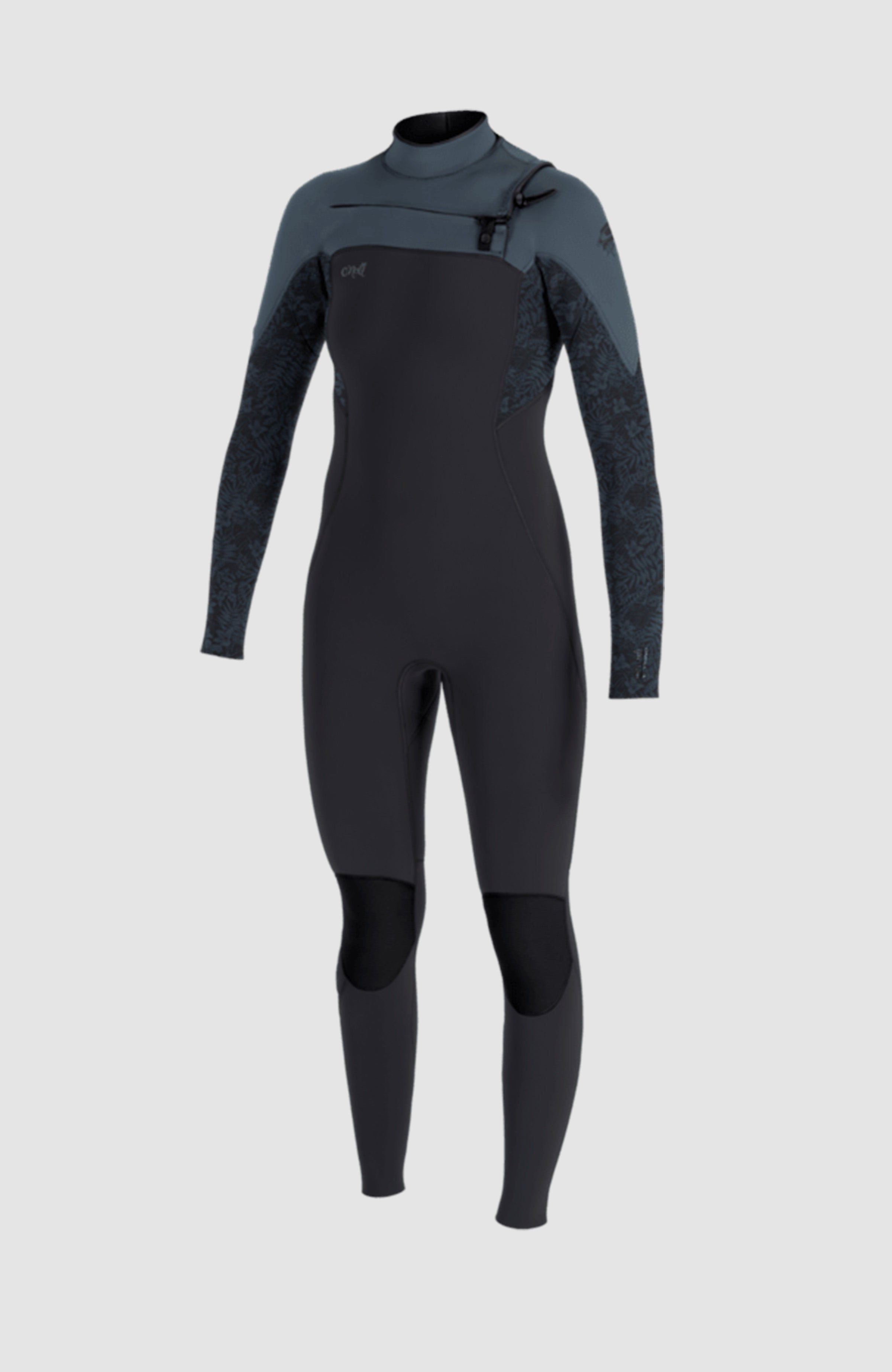 Epic 3/2 Chest Zip Full Wetsuit A05 BLK/BLK/BLK